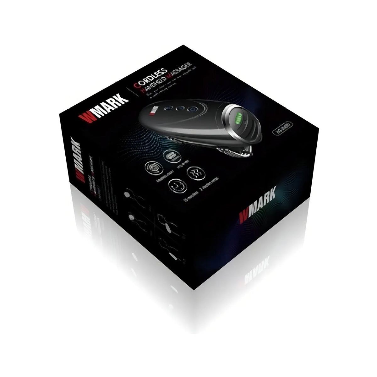Masajeador portátil Wmark Professional Barber Sm001, color gris oscuro, 110 V/220 V