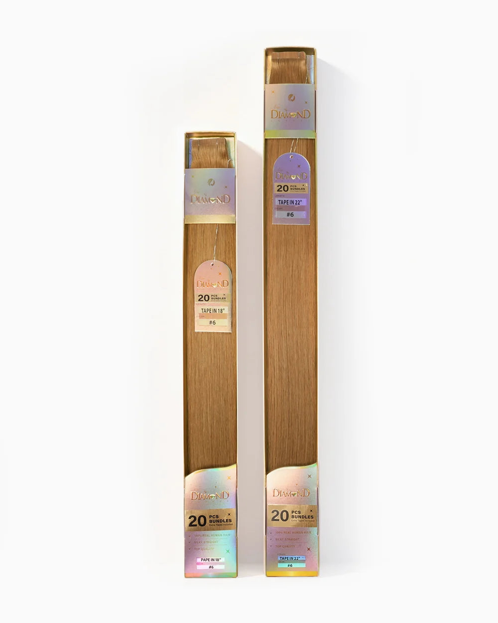 Extensiones DIAMOND LUXURY TAPE-IN 22" Lacio