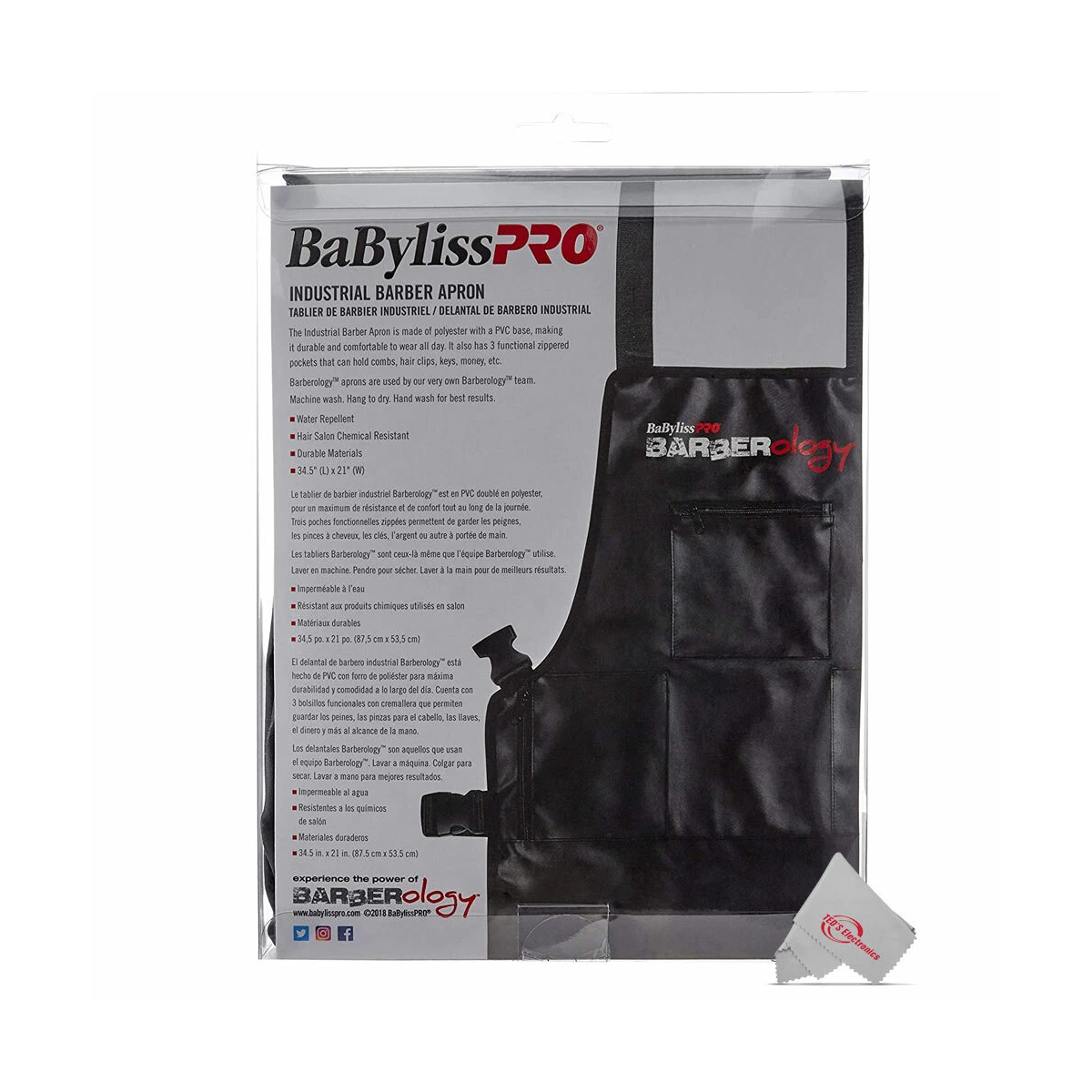 BaBylissPRO Barberology Delantal