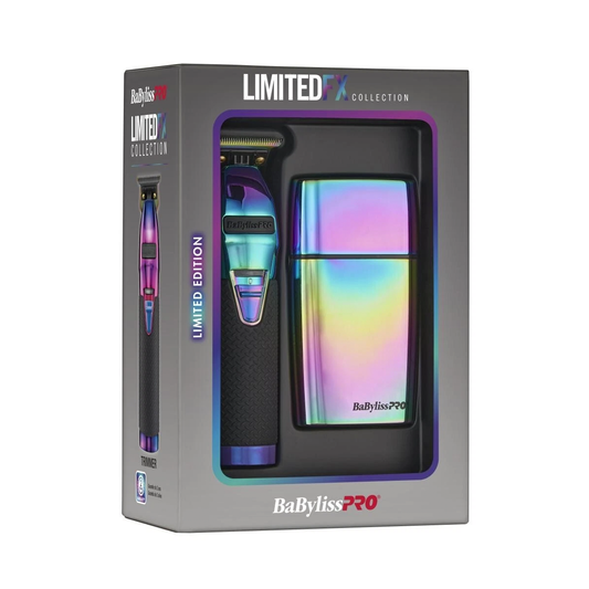 BaBylissPRO LimitedFX Iridescent Trimmer & Double Foil Shaver