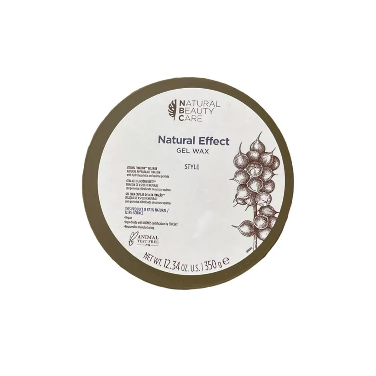 Gel Wax Natural Effect Cera Gel Natural, NBC