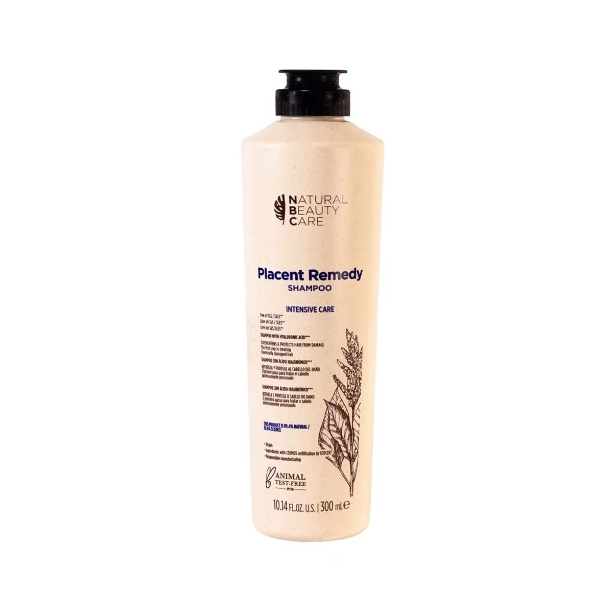 Placent Remedy shampoo cabello tratado NBC 300ml