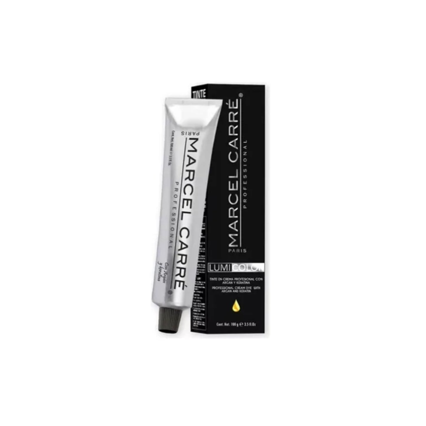 Tinte Marcel Carré 100 g Fórmula 1+2 Argan, Keratina Y Uv