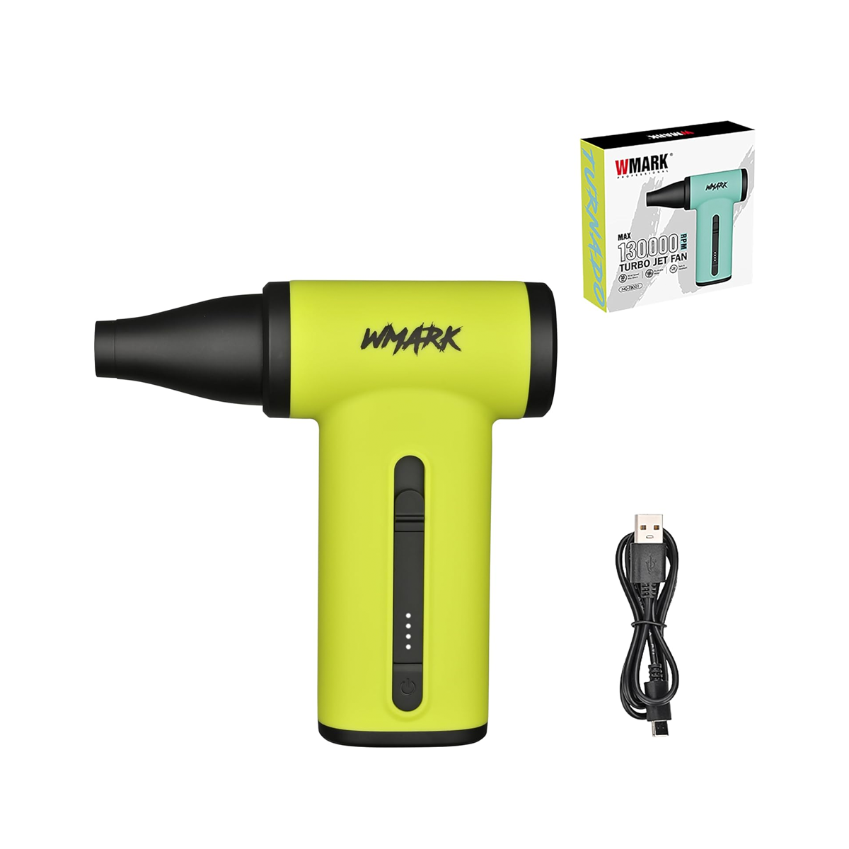 WMARK MINIJET TURBO FAN VENTILADOR – SOPLADOR INALAMBRICO DE ALTA POTENCIA NG-TB001