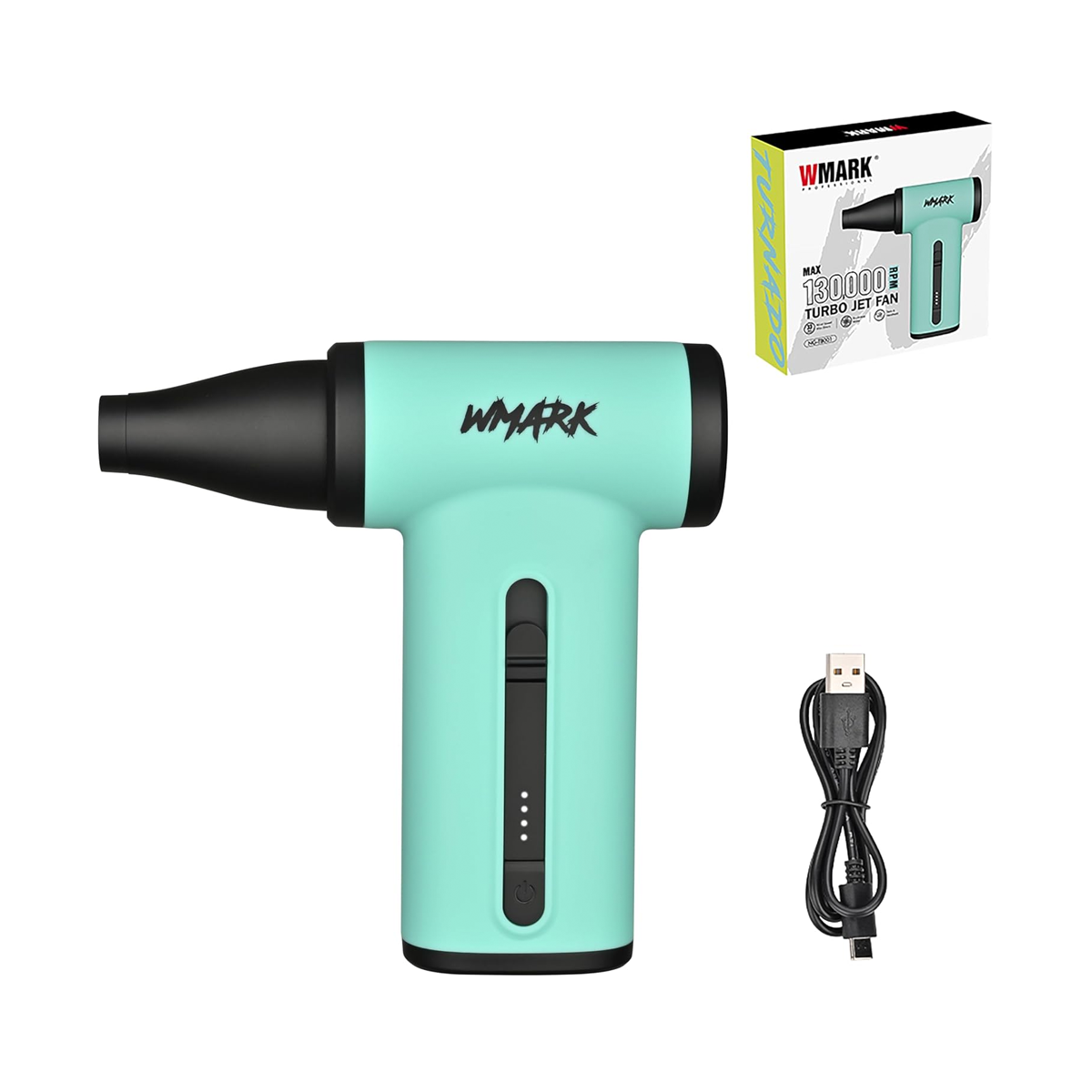 WMARK MINIJET TURBO FAN VENTILADOR – SOPLADOR INALAMBRICO DE ALTA POTENCIA NG-TB001